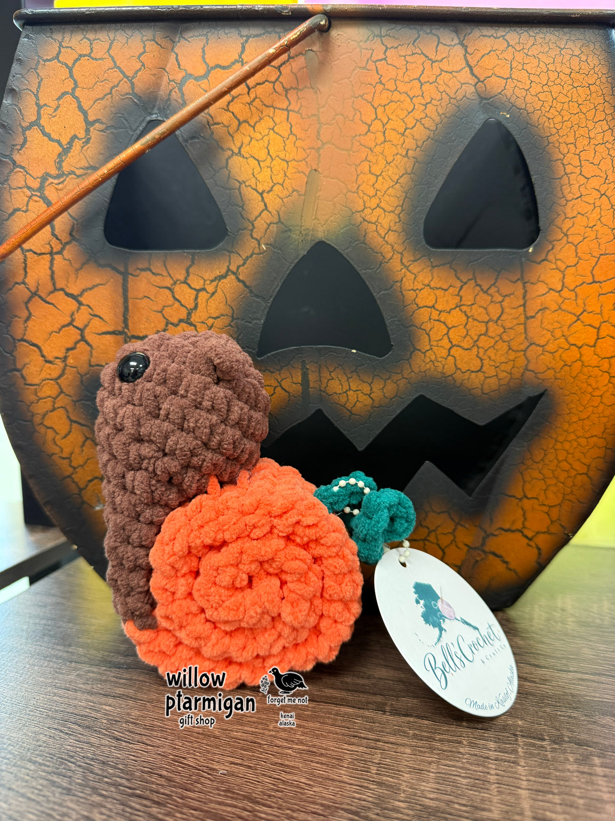 Snail Shell Crochet Plush BCC