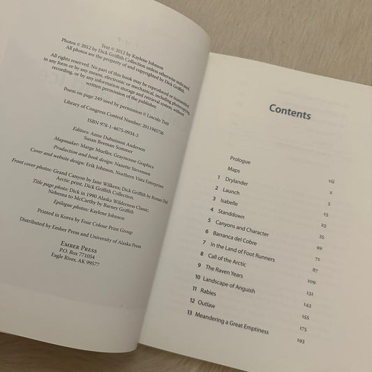 Canyons & Ice, The Wilderness Travels of Dick Griffith