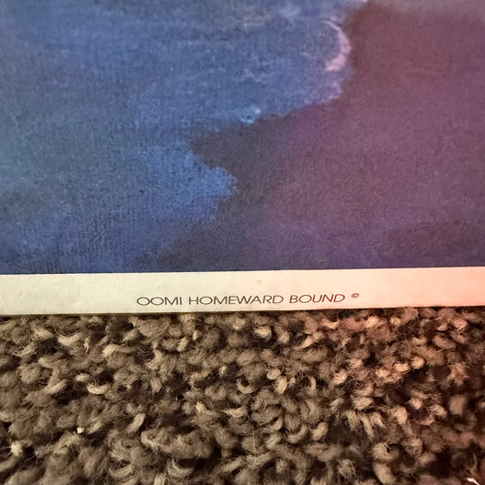 "Oomi Homeward Bound" Lithograph Art Print 17"x22" LE S/N