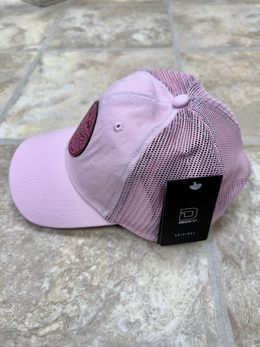 Alaska North to the Future Pink Patch x Relaxed Fit Mesh Trucker Pink Hat