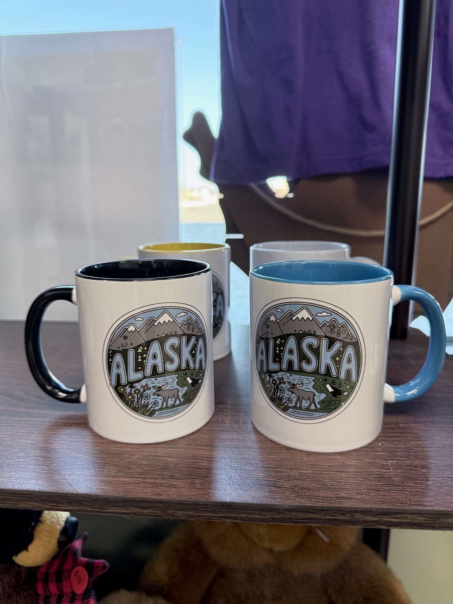 Alaska Mountain River Trails Mug