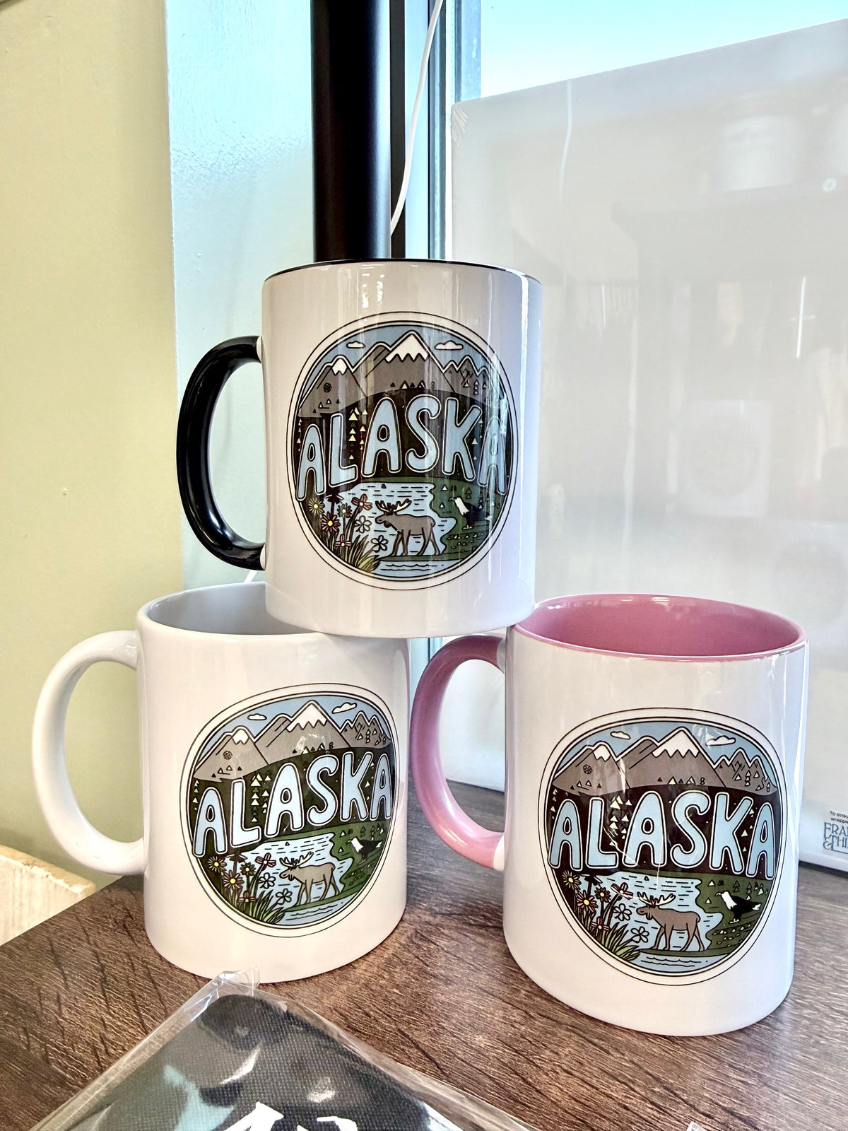 Alaska Mountain River Trails Mug