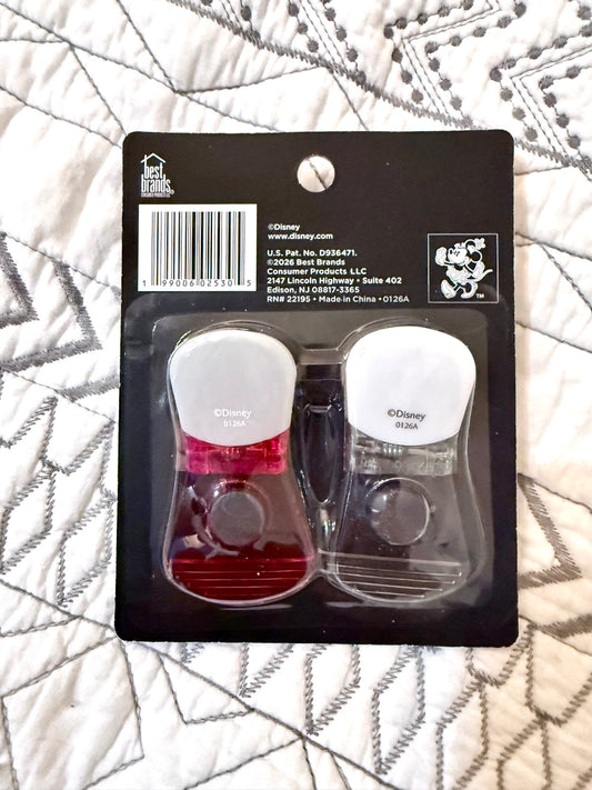 2pc Minnie Mouse Disney Magnetic Bag Clips