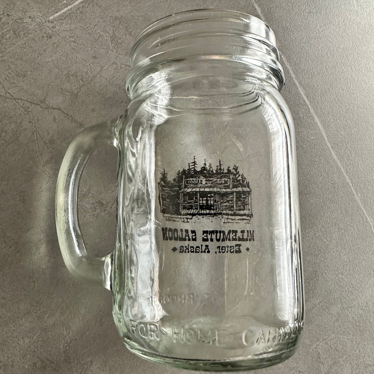 Malemute Saloon Ester Alaska Mason Jar Mug, 16oz