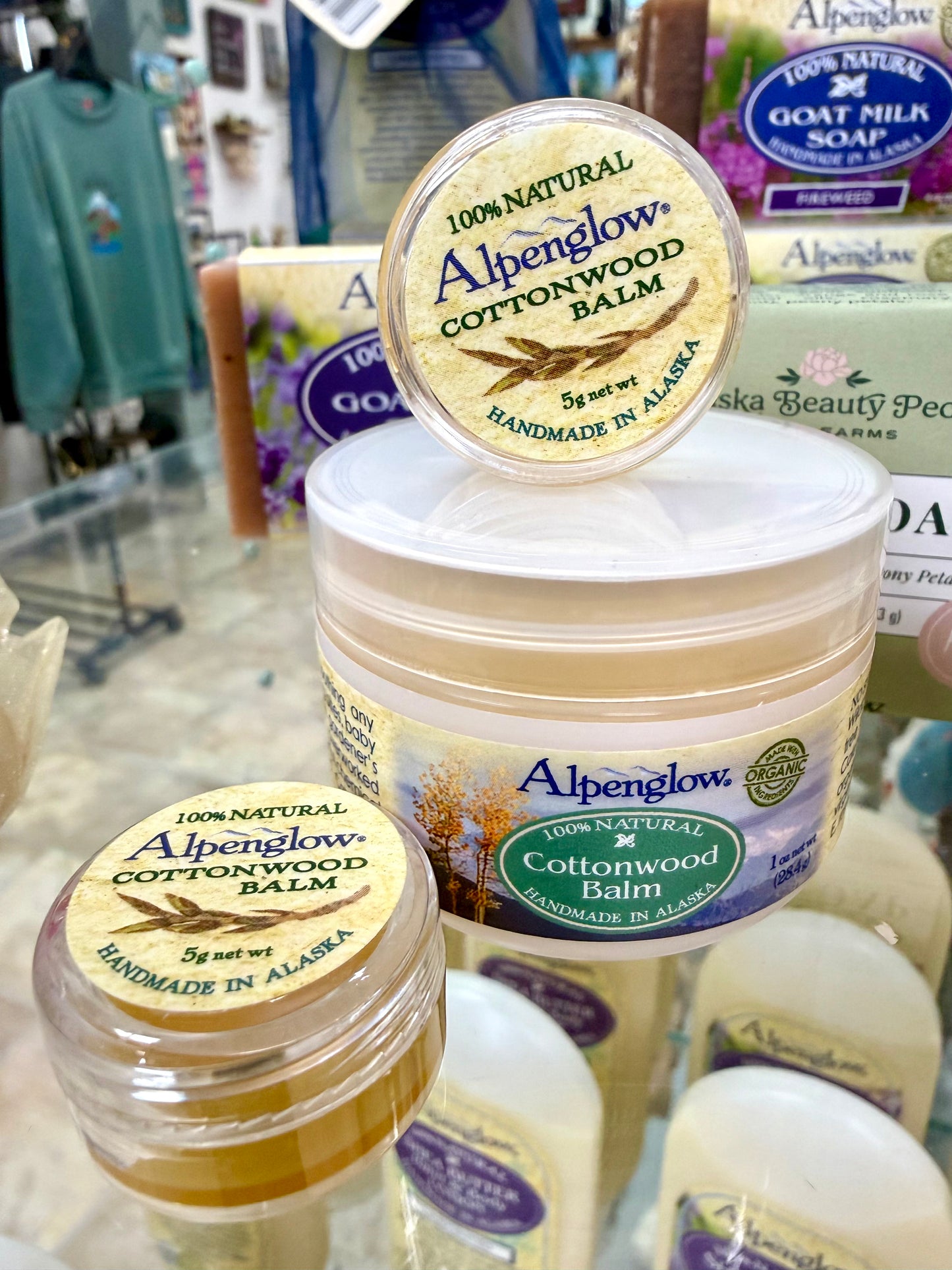 Cotton Wood Balm 5g, 1oz or 4oz ALP
