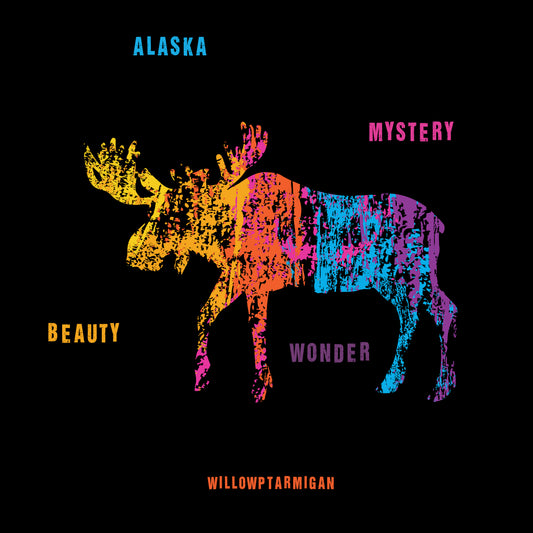 Mystery Beauty Wonder Alaska Sticker