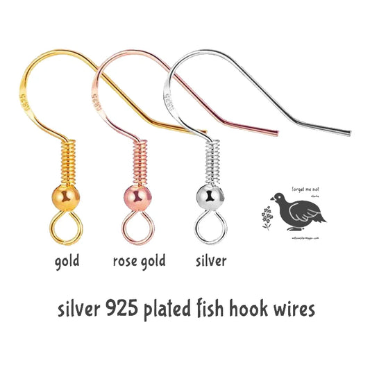 Alaska Salmon Roe Cream Cheese Bead Earrings