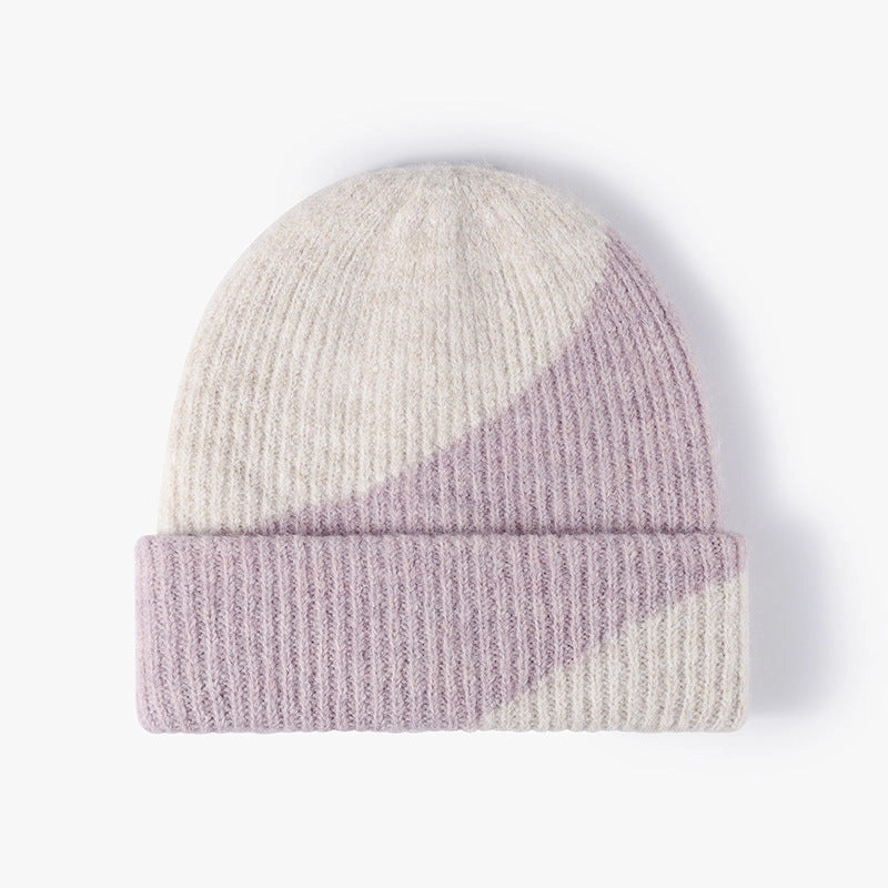 Ariel Blush Slope Beanie