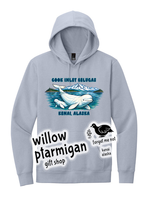 Cook Inlet Belugas Kenai Alaska Hoodie (Pre-Order Special)