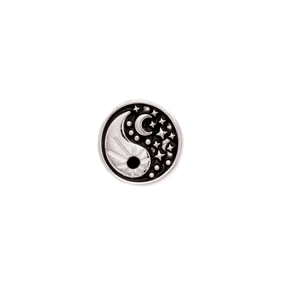 Celestial Yin Yang Stud Earrings