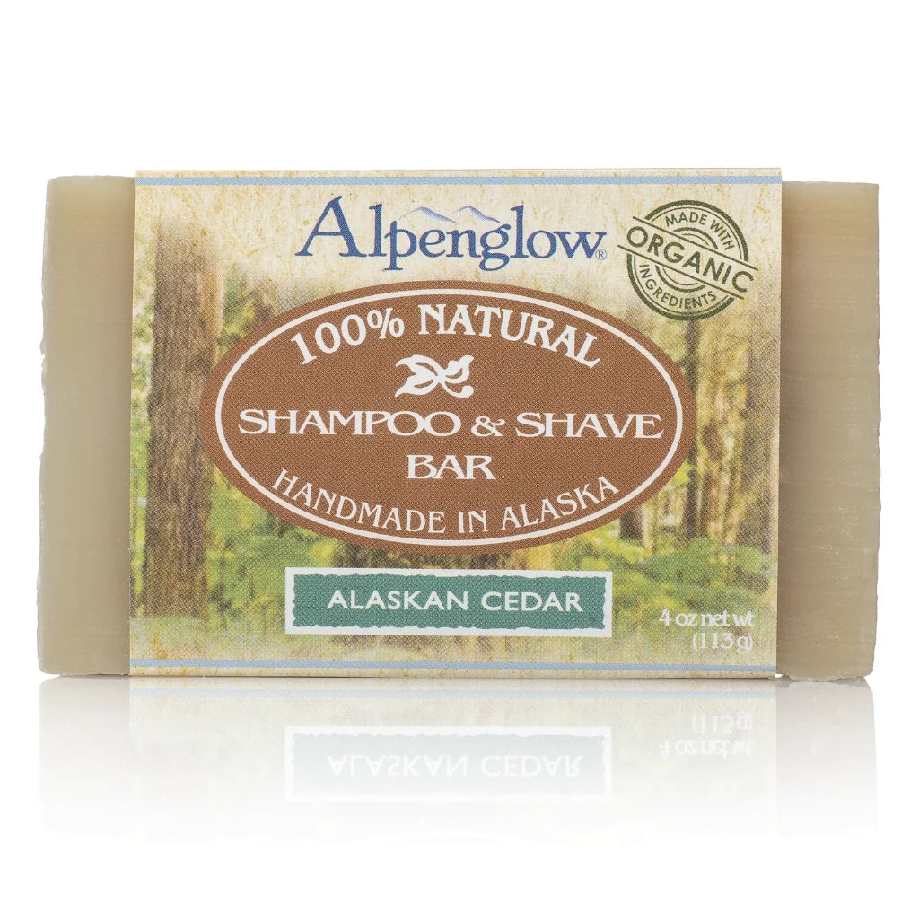 Shampoo & Shave Bar, Alaskan Cedar ALP