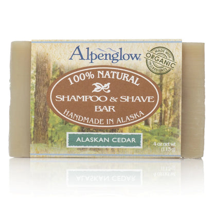 Shampoo & Shave Bar, Alaskan Cedar ALP
