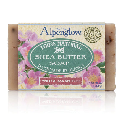 Shea Butter Soap, Wild Alaskan Rose ALP