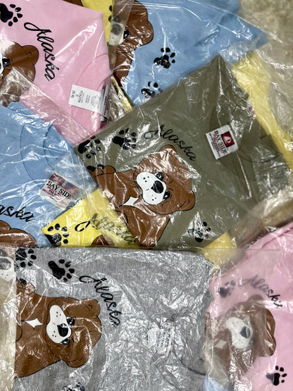 Bear Alaska Tees, Youth