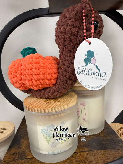 Pumpkin Snail Crochet Plush BCC