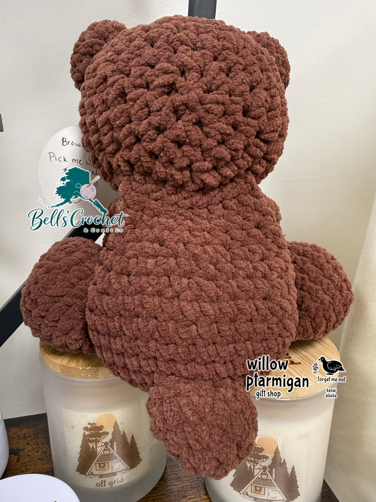 Brown Bear (Weighted) Crochet Plush BCC
