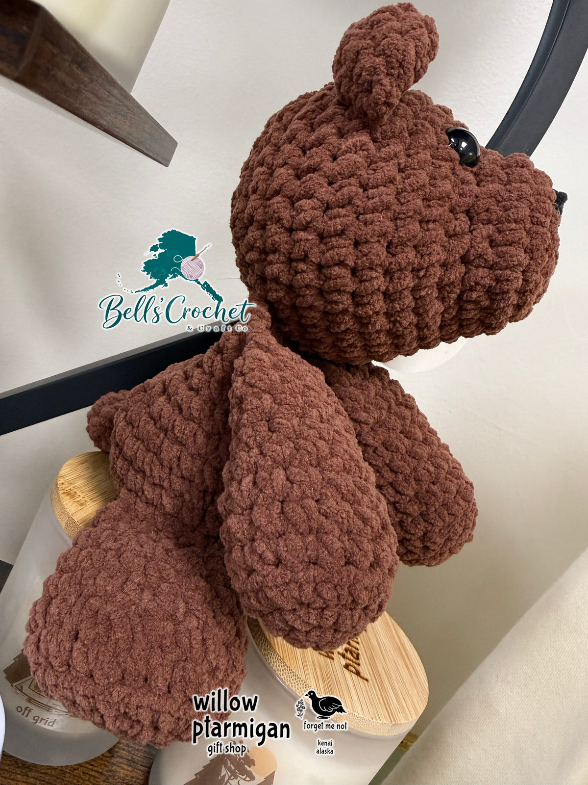Brown Bear (Weighted) Crochet Plush BCC
