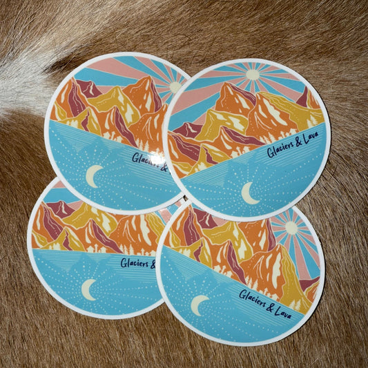 Cosmic Landscape Sticker
