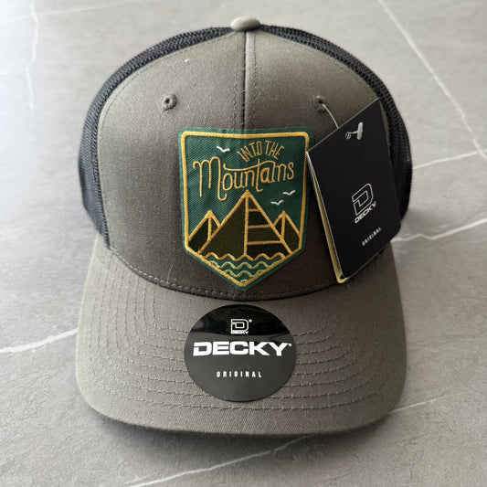 Into The Mountains Patch x Mesh Trucker Hat (Asst Colors)