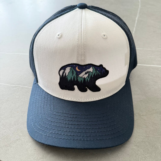 Bear Wilderness Patch x Mesh Trucker Hat (Asst Colors)