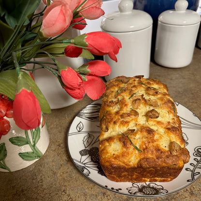 Greek Yogurt Garlic Rosemary Butter Bread Loaf