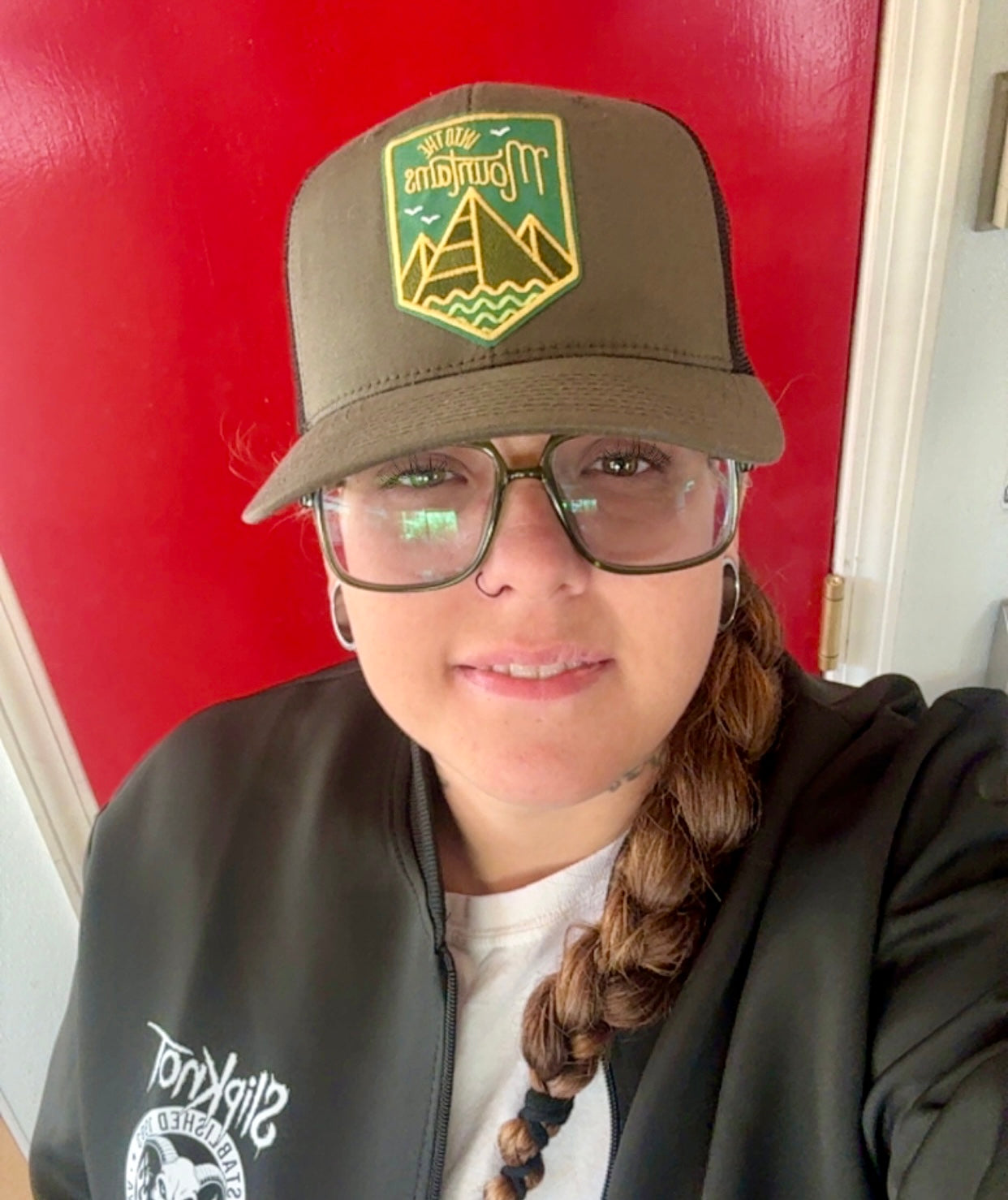 Into The Mountains Patch x Mesh Trucker Hat (Asst Colors)