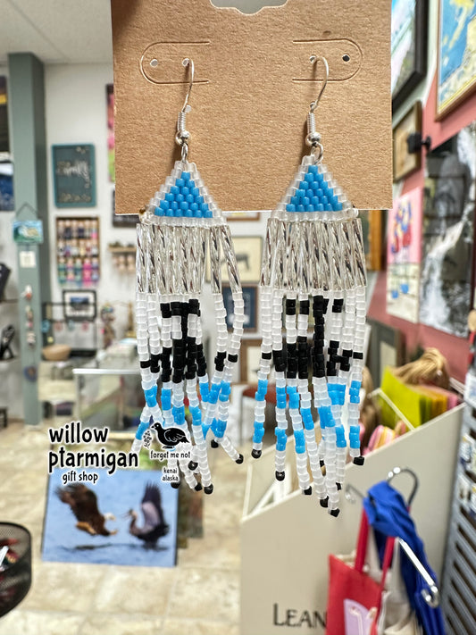 Ulu Knife Bead Earrings RA