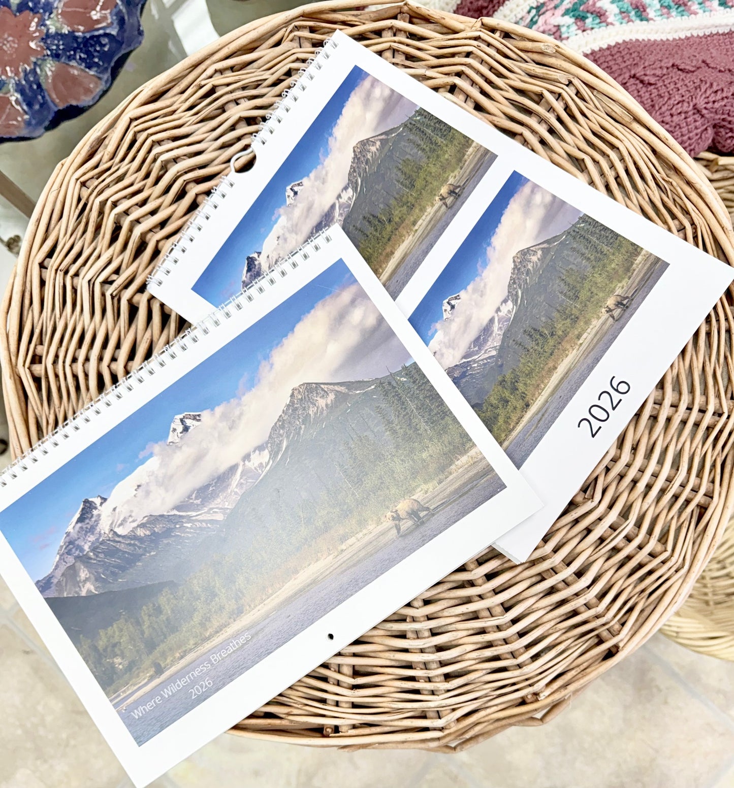 "Where Wilderness Breathes" 2026 Alaska Calendar