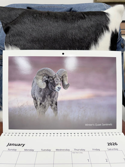 "Where Wilderness Breathes" 2026 Alaska Calendar