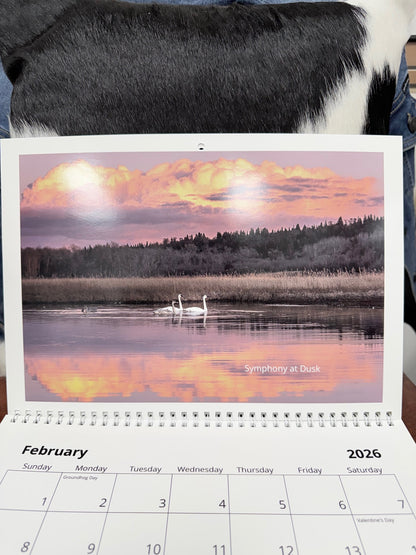 "Where Wilderness Breathes" 2026 Alaska Calendar