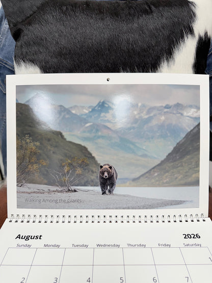 "Where Wilderness Breathes" 2026 Alaska Calendar