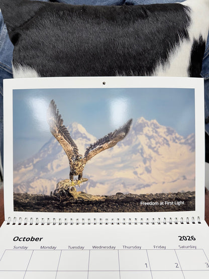 "Where Wilderness Breathes" 2026 Alaska Calendar