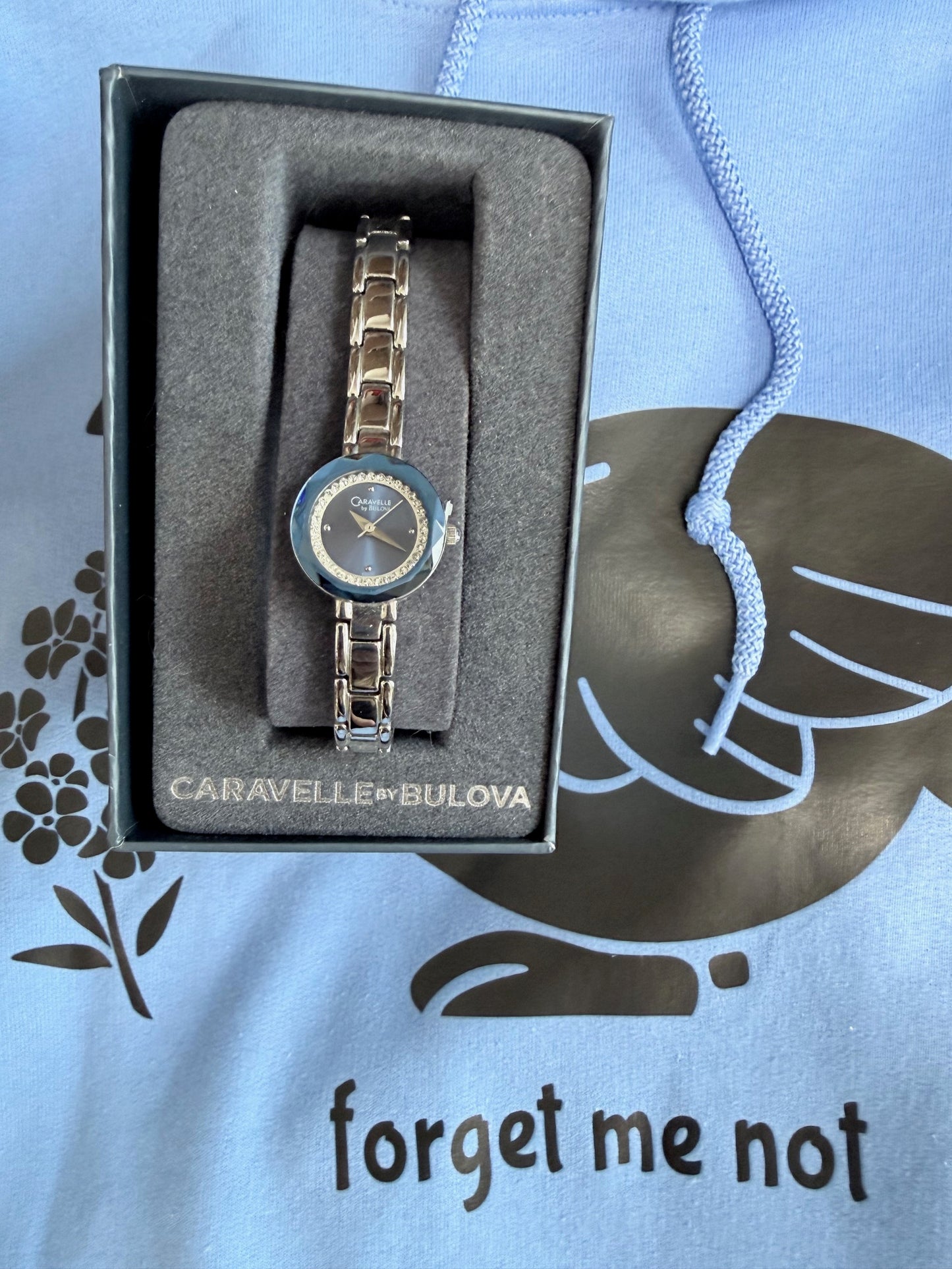 Vintage Seiko Watch. Blue Bazel