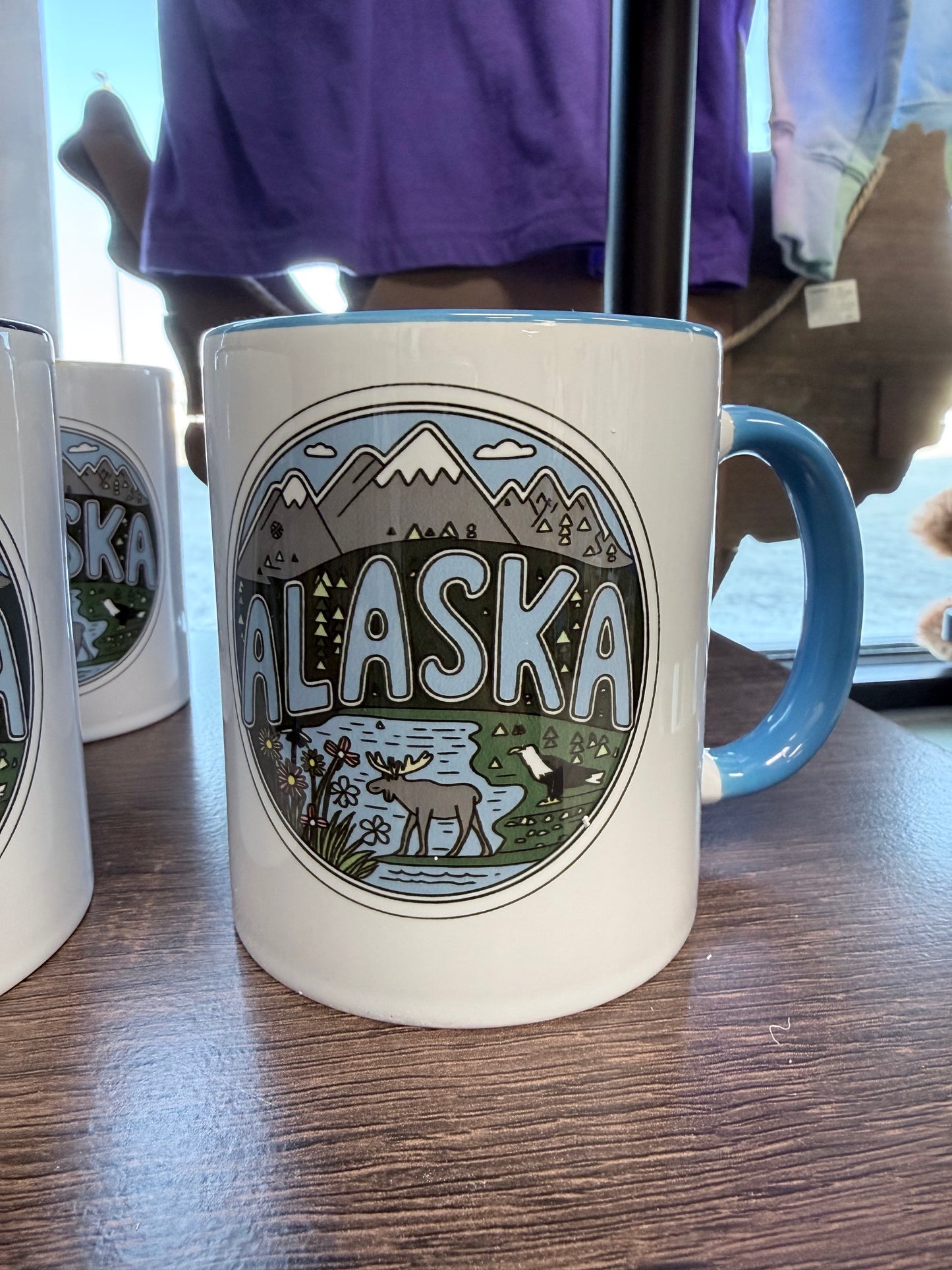 Alaska Mountain River Trails Mug