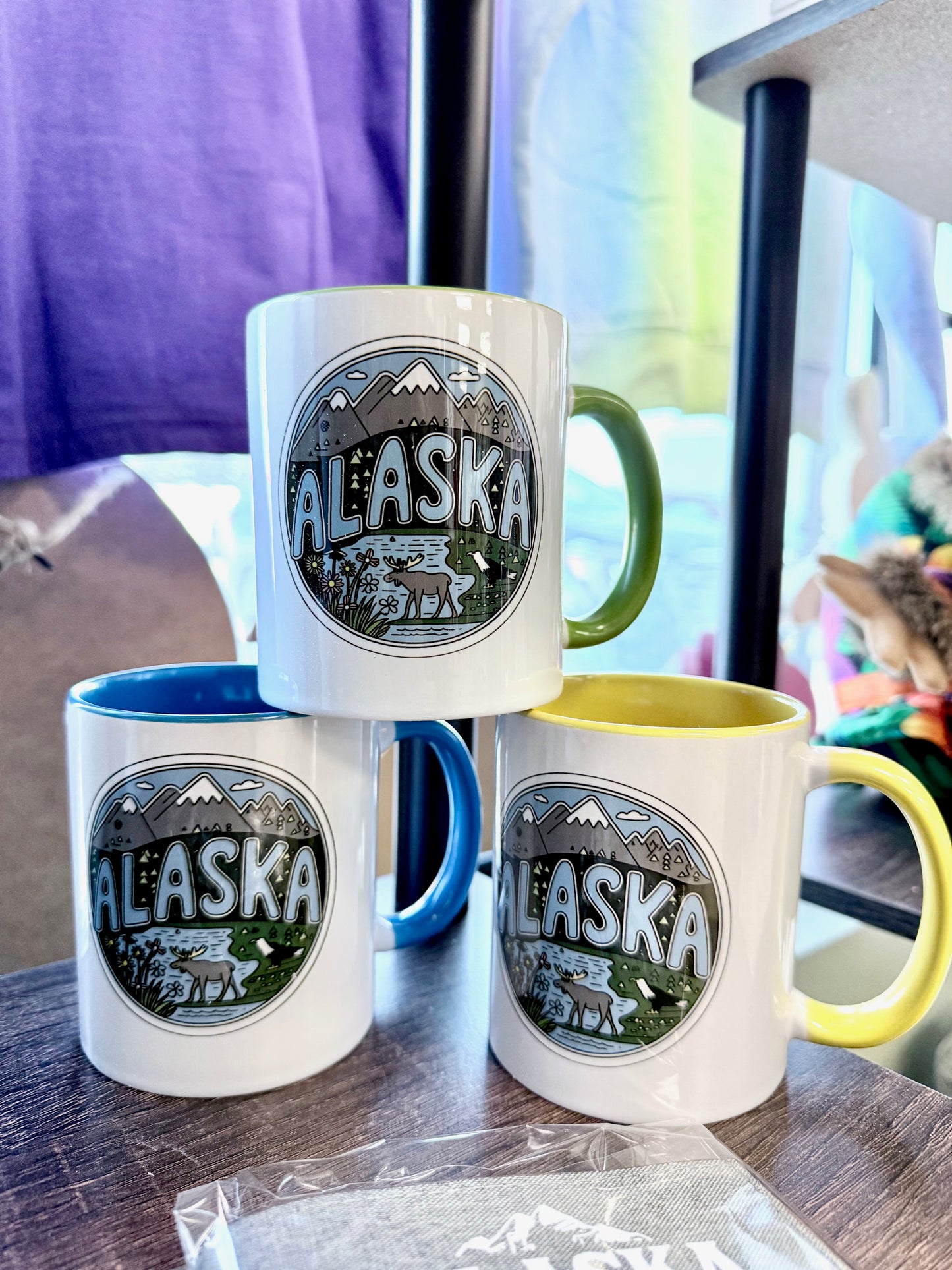 Alaska Mountain River Trails Mug