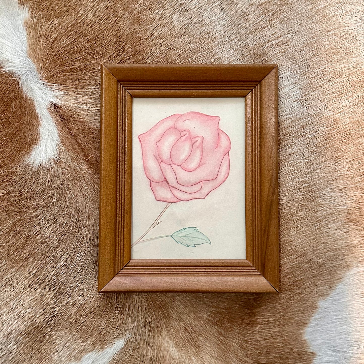 "Rose" Drawing Art