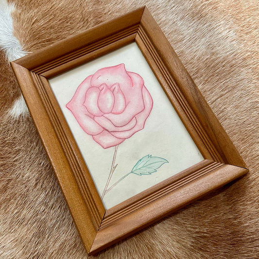 "Rose" Drawing Art