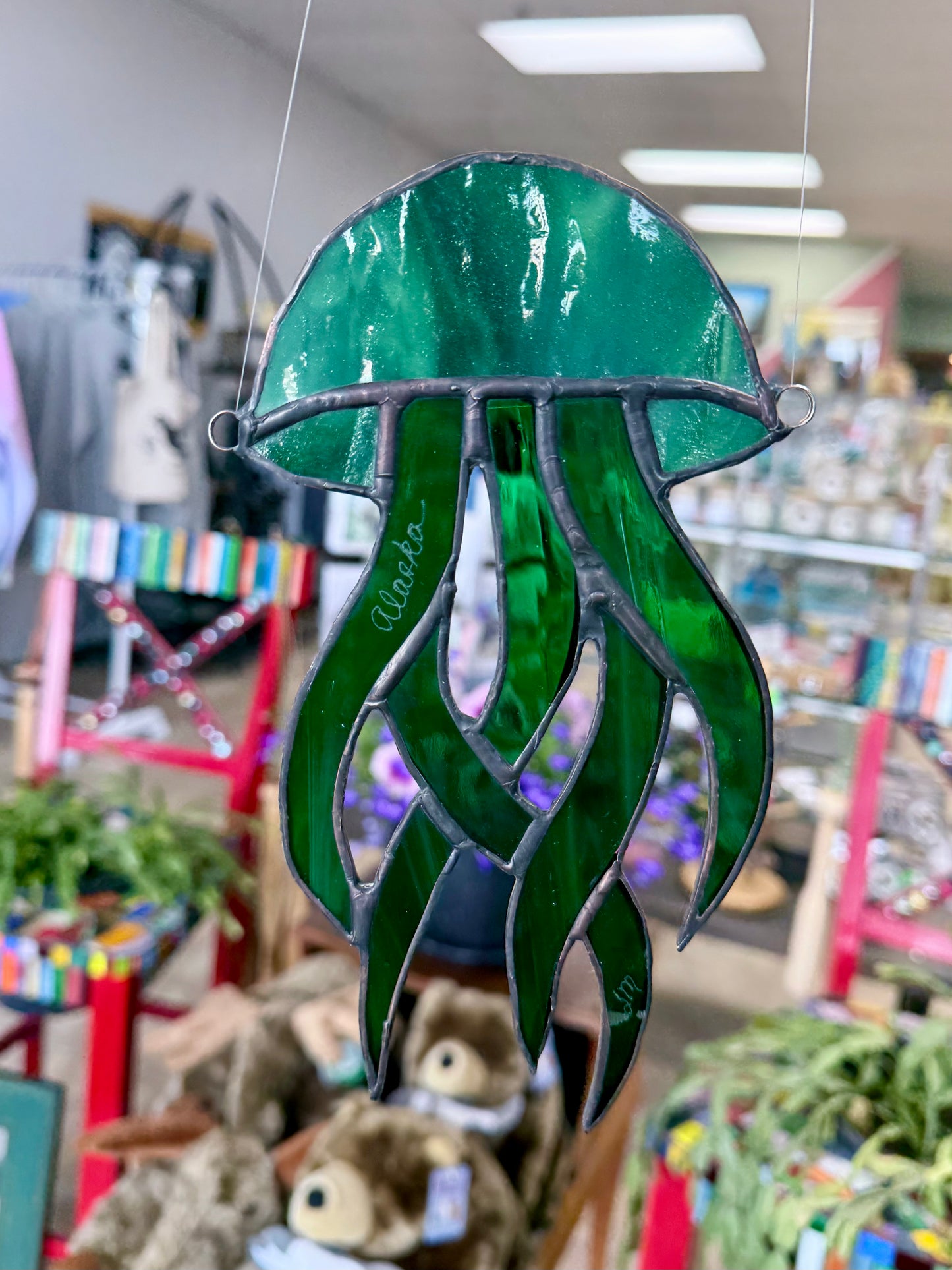 Jellyfish Stained Glass AKR