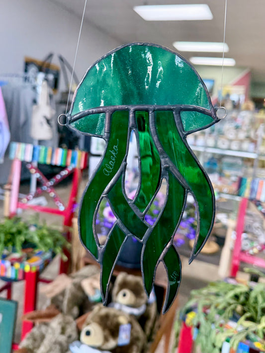 Jellyfish Stained Glass AKR