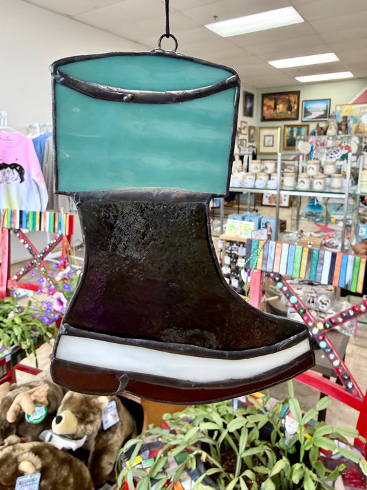 Alaska Rain Boot Stained Glass AKR