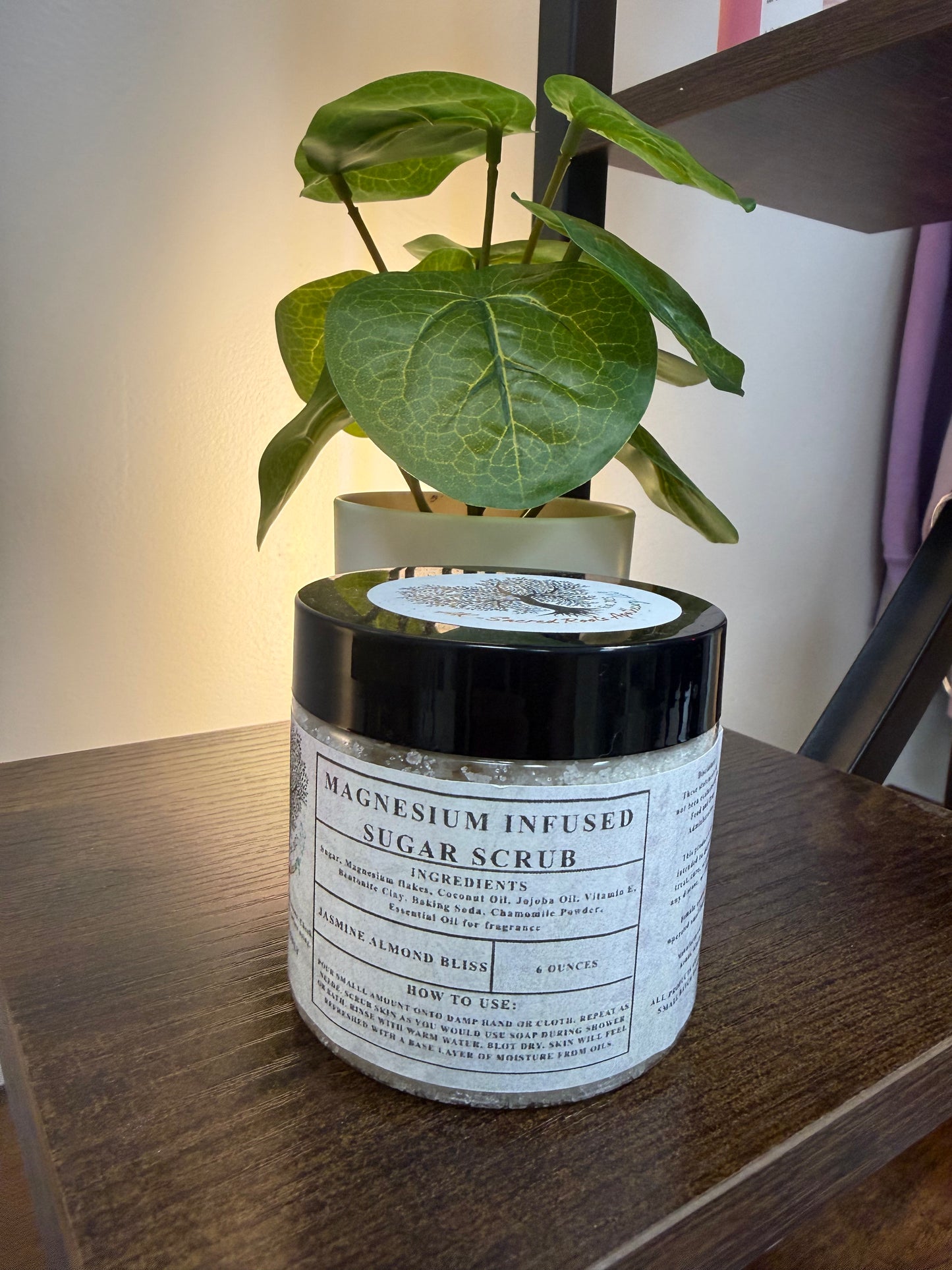 Sugar Scrub, Jasmine Almond Bliss AKSRA