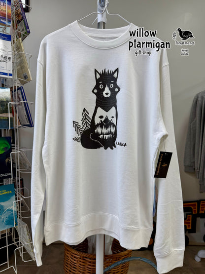 Foxie Alaska Crewneck Sweater