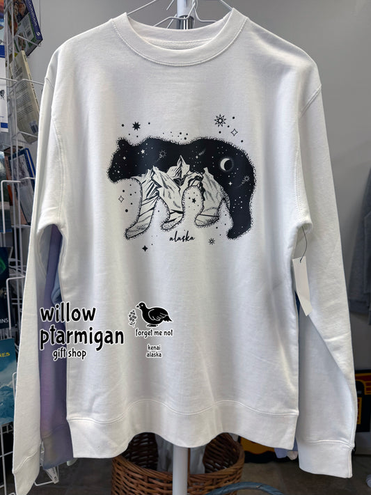 Ursa Major The Great Bear Alaska Crewneck Sweater