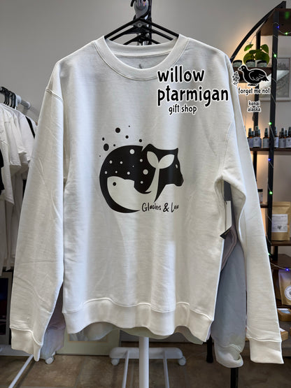Bear Fish Symbiotic (Yin Yang) Crewneck Sweater