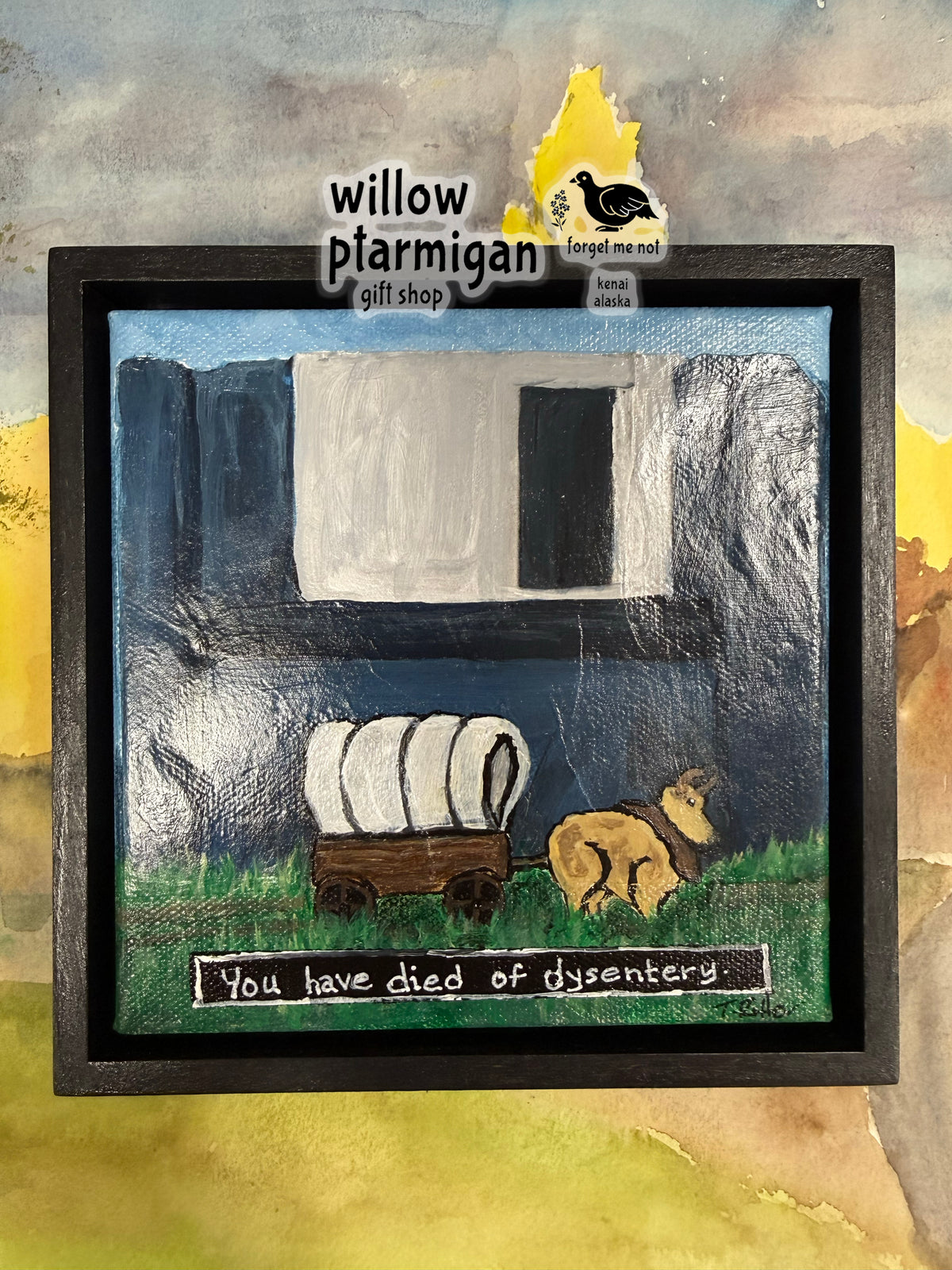 "Oregon Or Bust" Multimedia Artwork OMCH