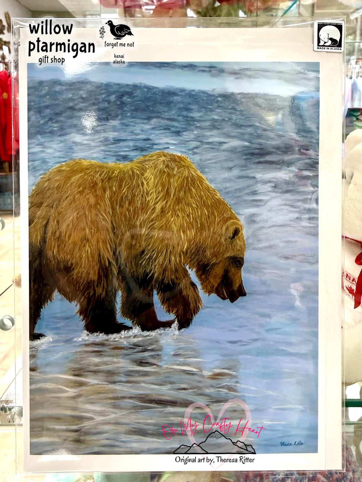Alaska Notecard "Tides Out", Blank OMCH