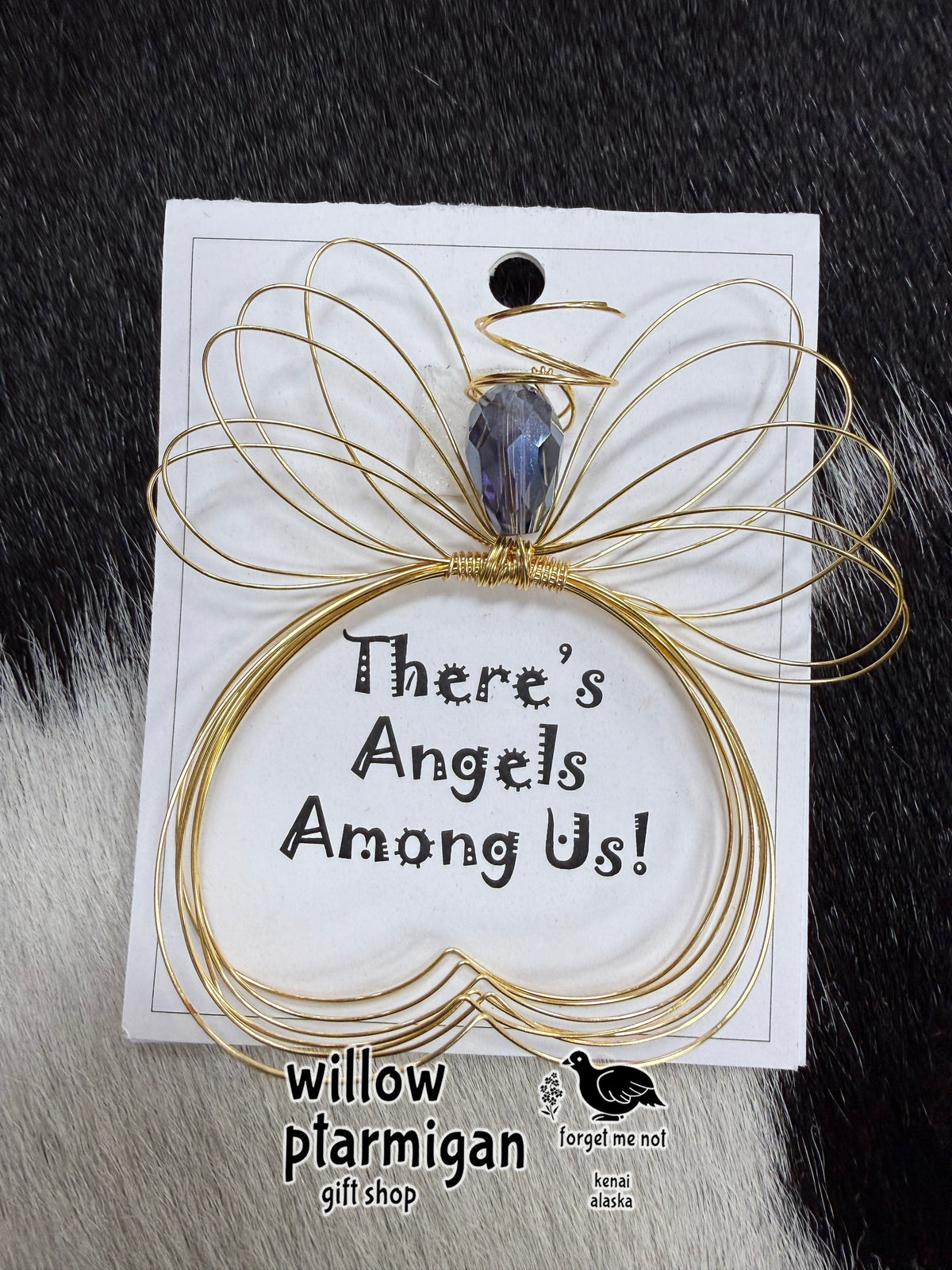 Angel Jewel Wire Wrap Charm Ornament, 5 Colors HW