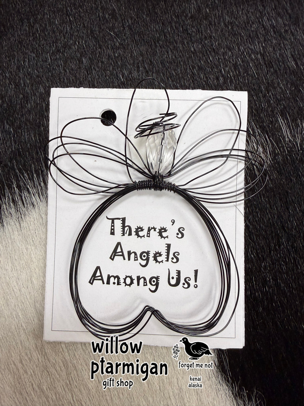 Angel Jewel Wire Wrap Charm Ornament, 5 Colors HW