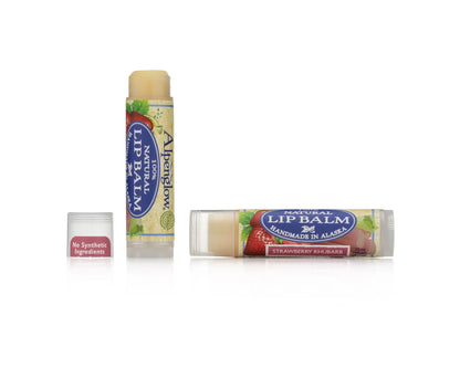 Alaska Lip Balm, Strawberry Rhubarb ALP