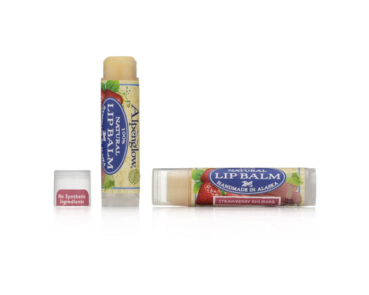 Alaska Lip Balm, Strawberry Rhubarb ALP